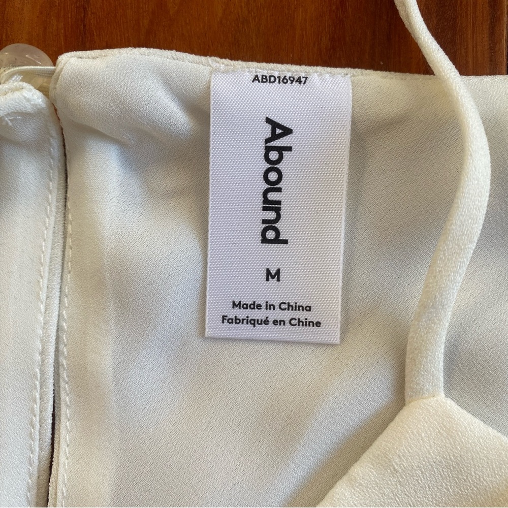 NWT Abound Swing Camisole, Cream White, Size Medium, Women - Picture 4 of 6
